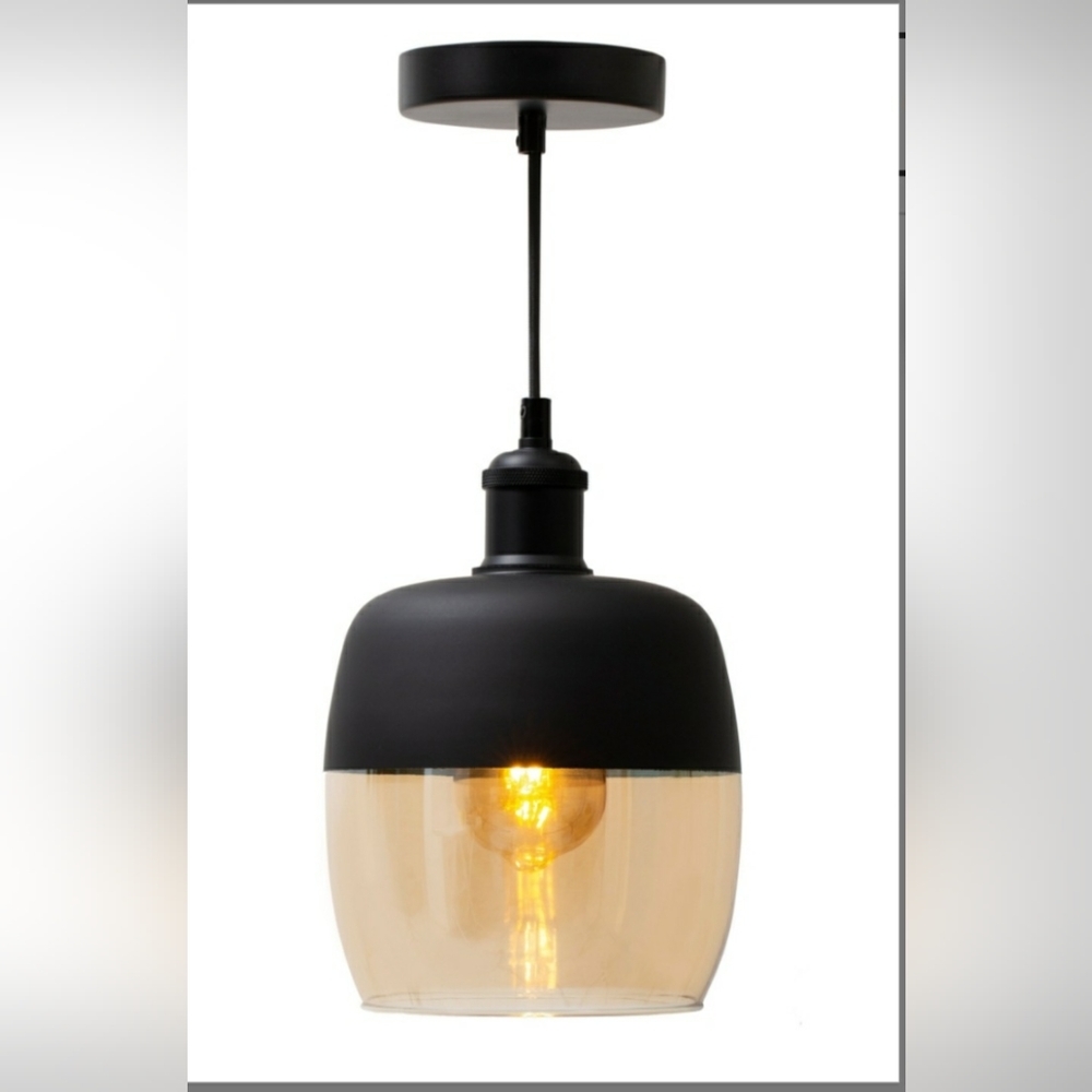 Glass Pendant Lighting , Ceiling Lighting 1 lamp - Picture 3 of 5